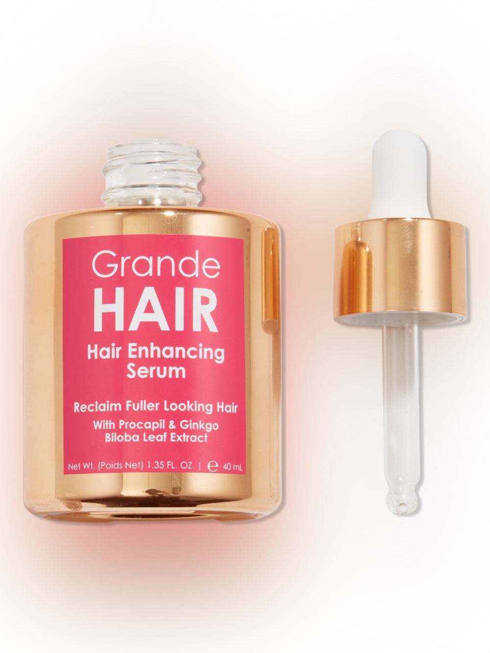 GRANDE HAIR • HAIR ENHANCING SERUM Reclaim Fuller Hair! LgSz 1.35 Oz NIB/SEALED!